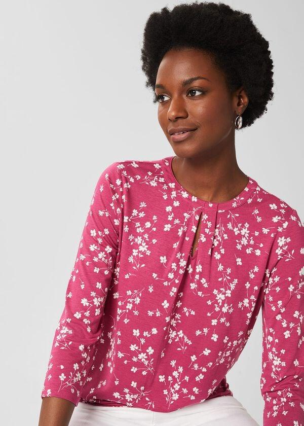 hobbs Julia Printed Top Floral
