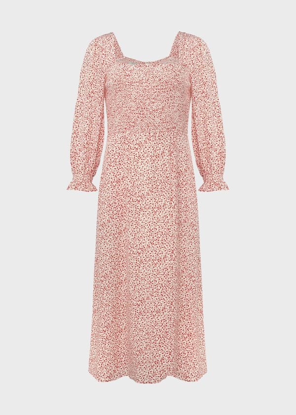 Hobbs Juliet Dress Ivory Multi