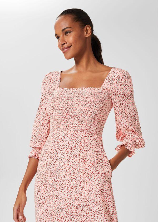 Hobbs Juliet Dress Ivory Multi