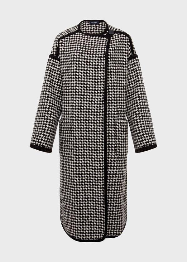 Hobbs Juliette Coat Black Ivory