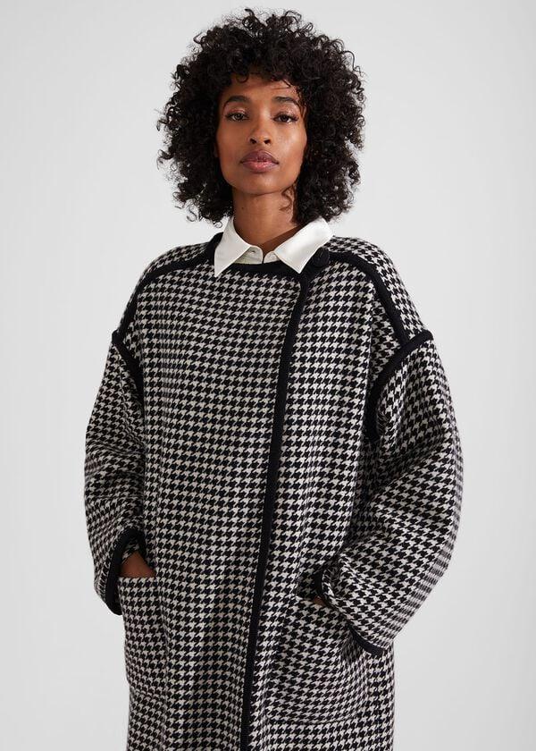 Hobbs Juliette Coat Black Ivory