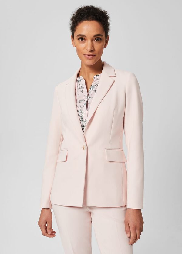 Hobbs Kaia Jacket Pale Pink