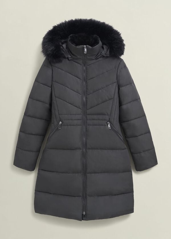 hobbs Kaia Puffer Charcoal
