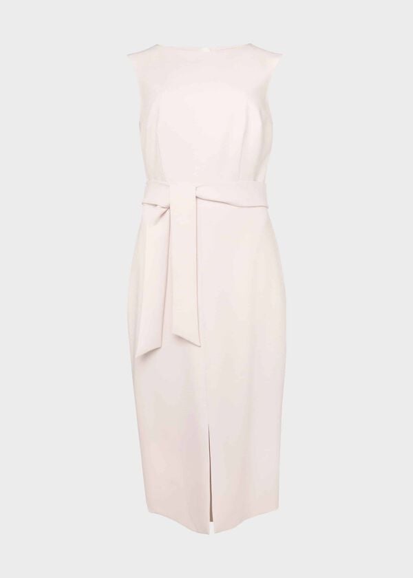 Hobbs Kaia Shift Dress Icy Pink