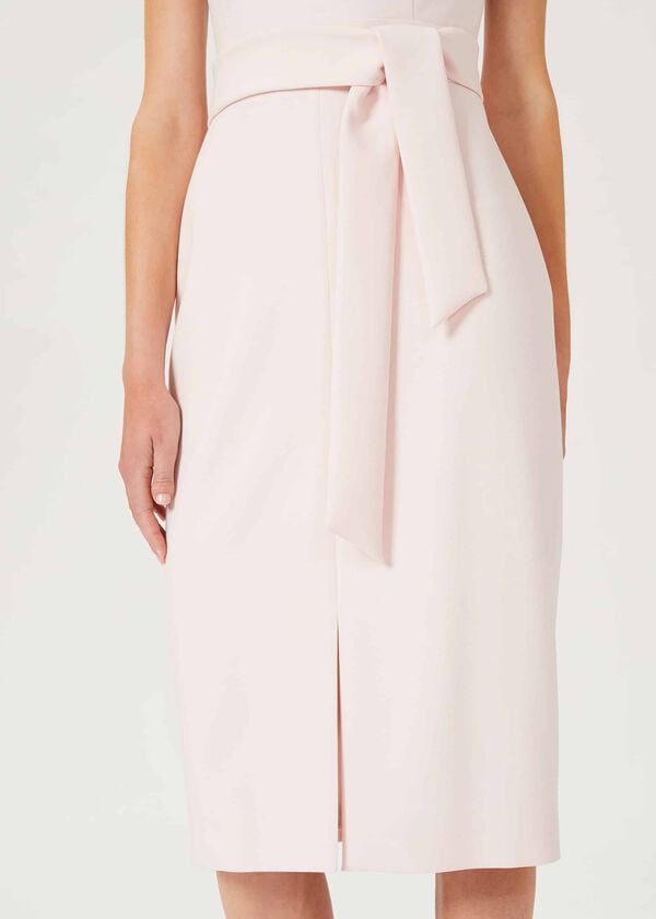 Hobbs Kaia Shift Dress Icy Pink