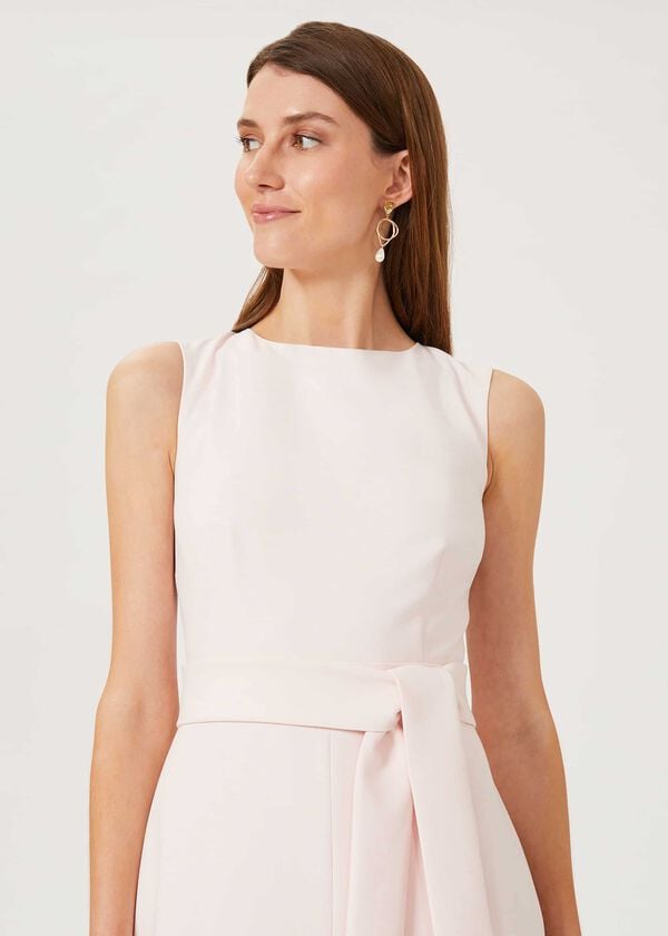 Hobbs Kaia Shift Dress Icy Pink