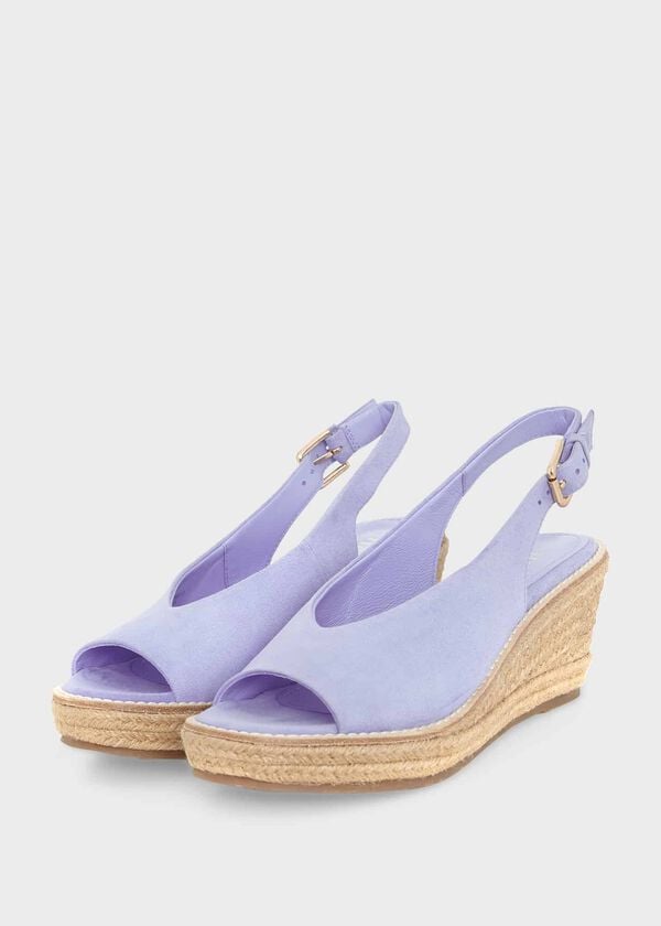 Hobbs Kali Espadrille Lobelia Blue