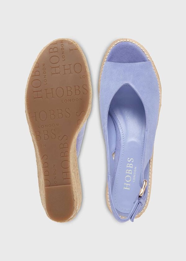 Hobbs Kali Espadrille Lobelia Blue