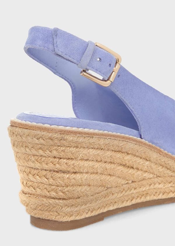 Hobbs Kali Espadrille Lobelia Blue