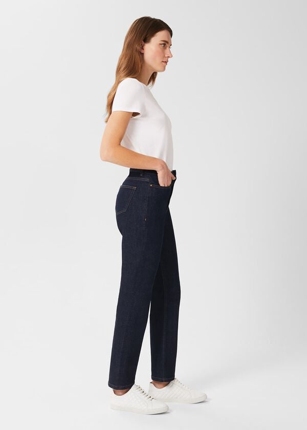 Hobbs Kat Straight Leg Jeans Indigo