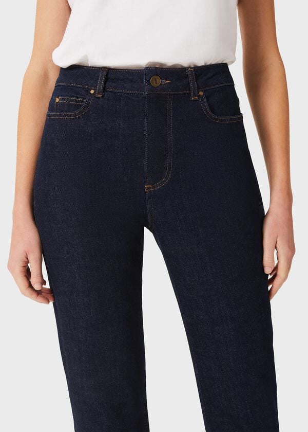 Hobbs Kat Straight Leg Jeans Indigo