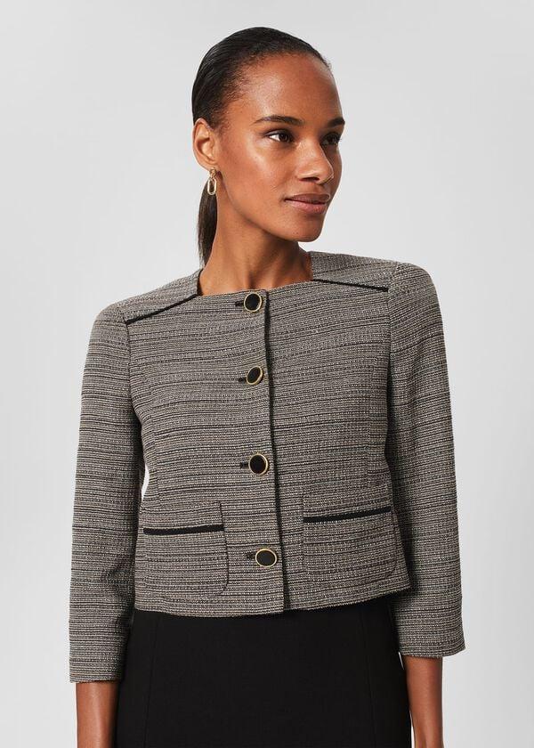Hobbs Kathy Jacket Black Ivory