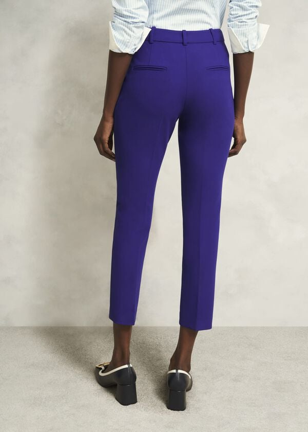 Hobbs Katia Tapered Trousers Cobalt Blue
