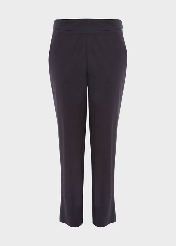 Hobbs Kaya Capri Trousers Navy