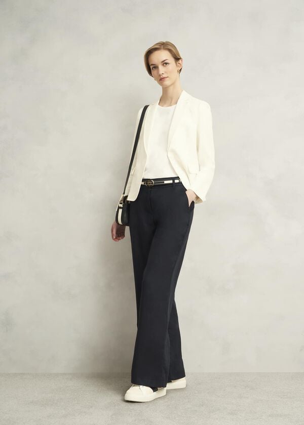 Hobbs Kiera Belt Natural Navy