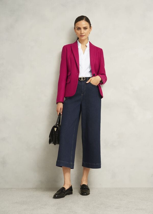 Hobbs Kiera Leather Belt Black