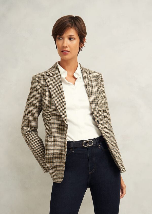 Hobbs Kiera Leather Hip Belt Black