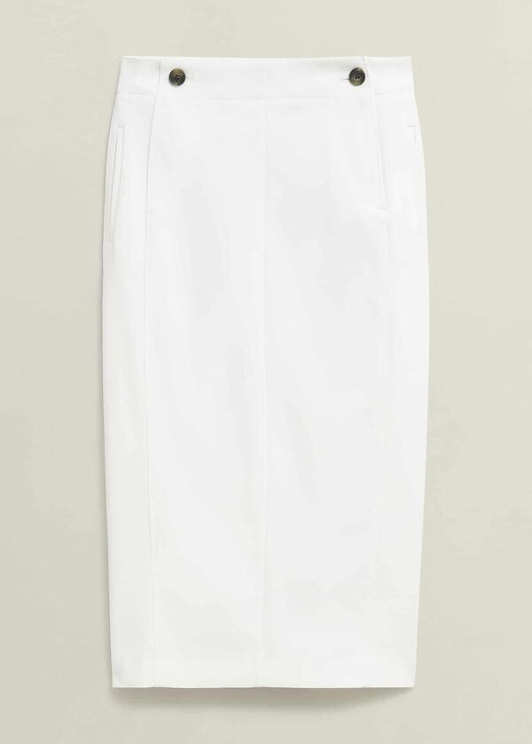 Hobbs Kimmi Skirt White