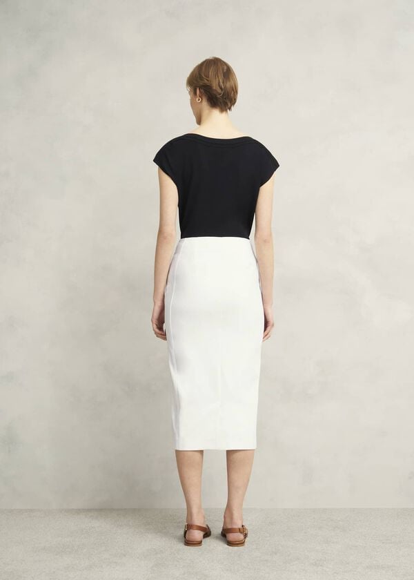 Hobbs Kimmi Skirt White