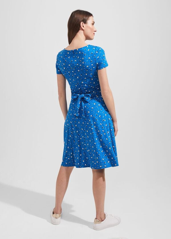 Hobbs Kimmy Jersey Dress Imperial Multi