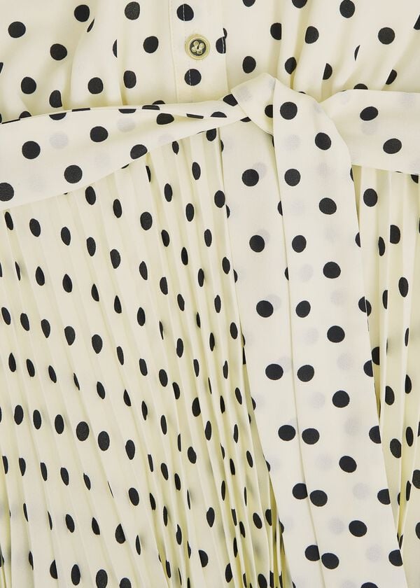 Hobbs Larina Dress Ivory Navy