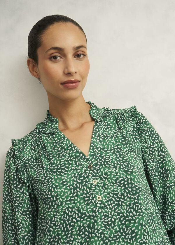 Hobbs Laurel Dress Cilantro Green