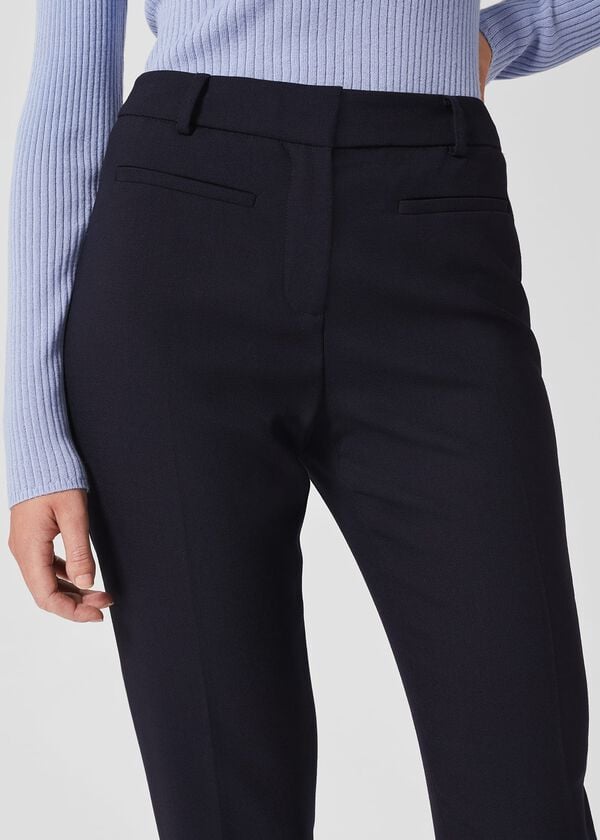 Hobbs Laurel Tapered Trousers Navy