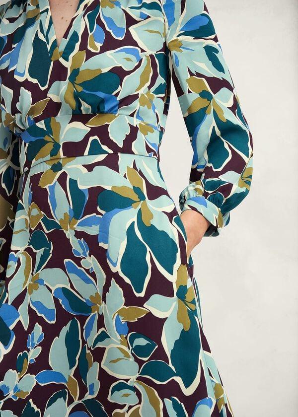Hobbs Lea Dress Multi