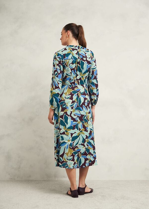 Hobbs Lea Dress Multi