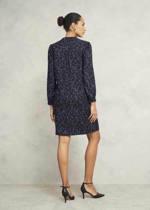 Hobbs Leanne Dress Black Multi