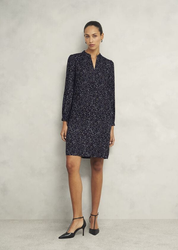 hobbs Leanne Dress Black Multi