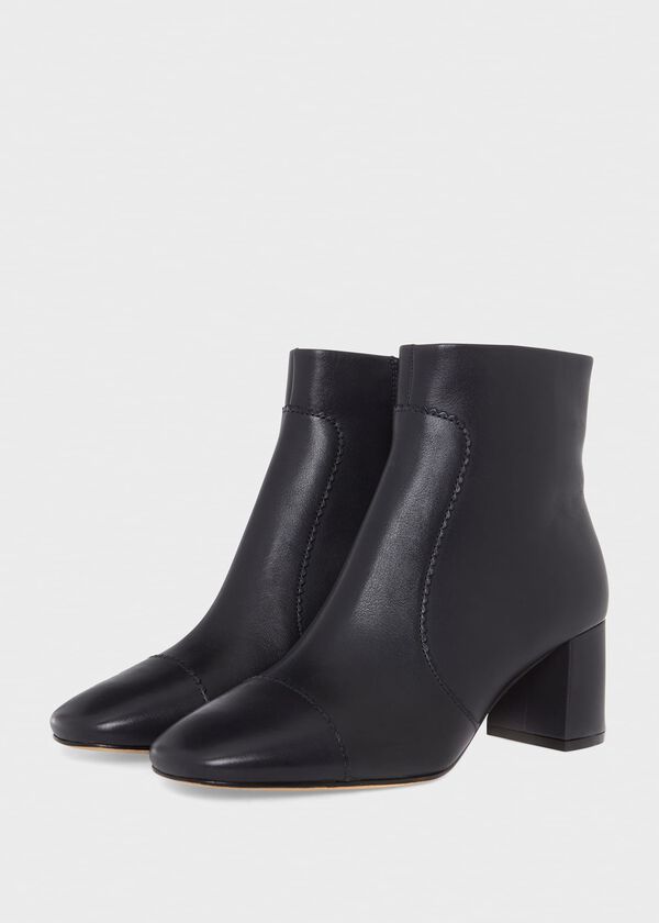 Hobbs Leila Ankle Boot Navy