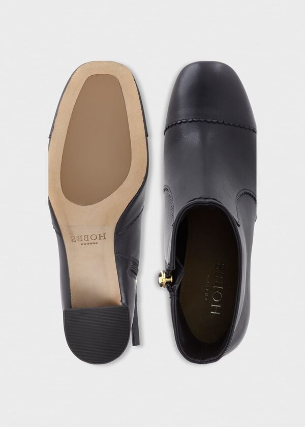 Hobbs Leila Ankle Boot Navy