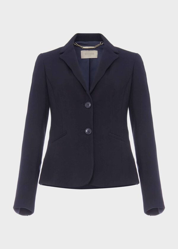 Hobbs Leila Jacket Navy