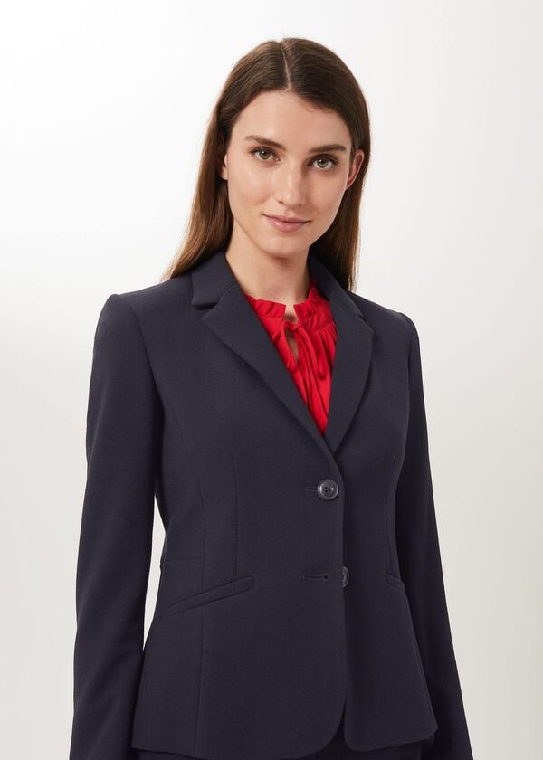 Hobbs Leila Jacket Navy