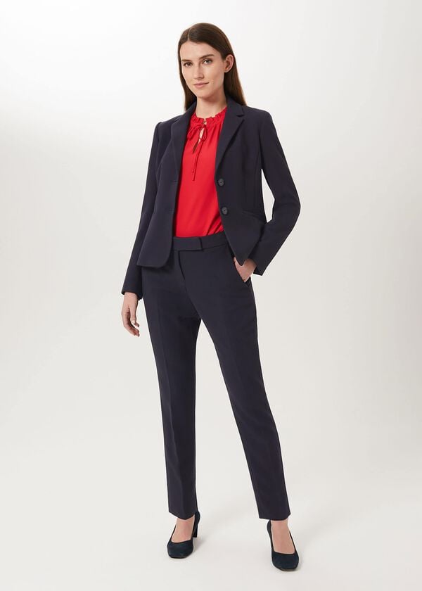 hobbs Leila Jacket Navy