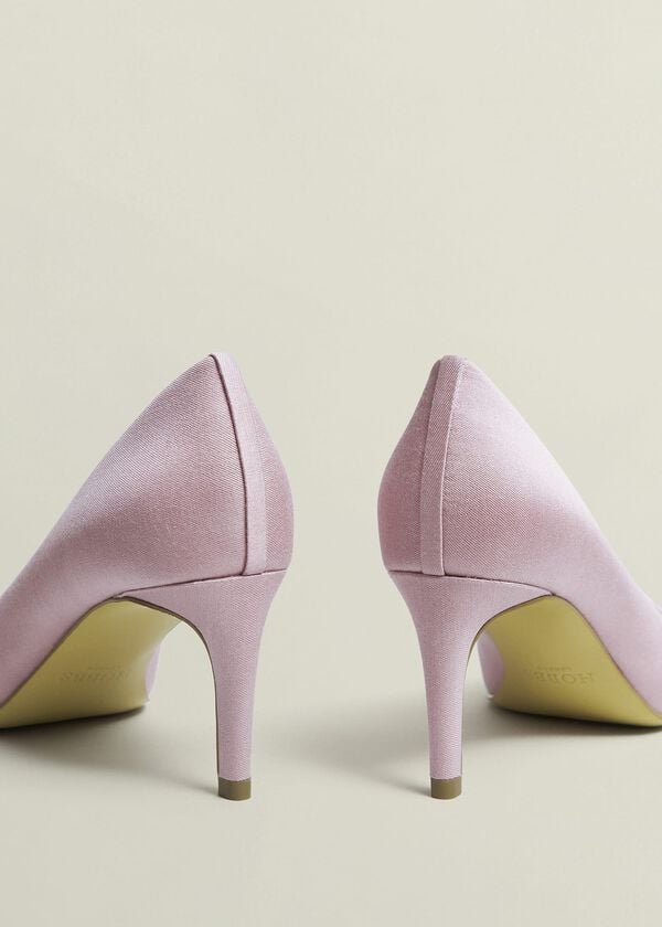 Hobbs Leila Wool Silk Courts Soft Petal Pink