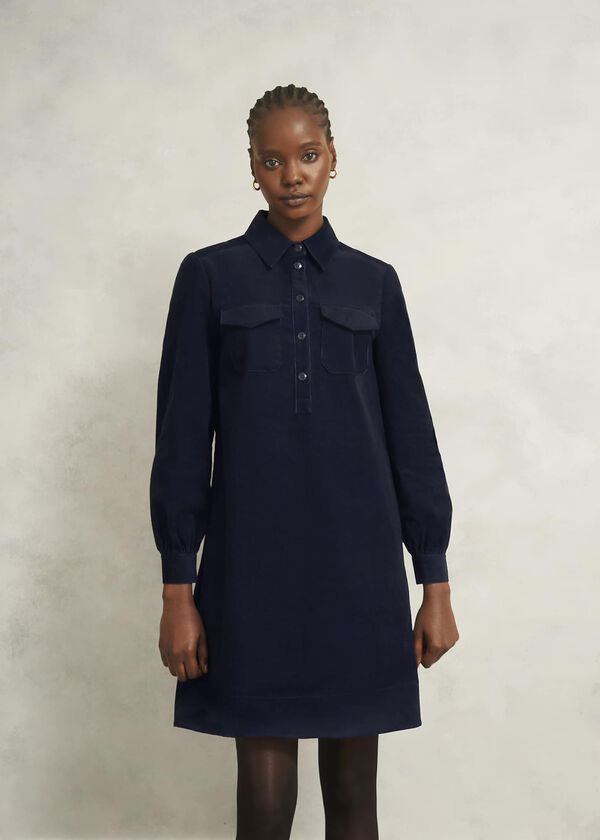 hobbs Lena Dress True Navy