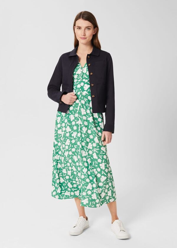 hobbs Lennie Jacket Navy