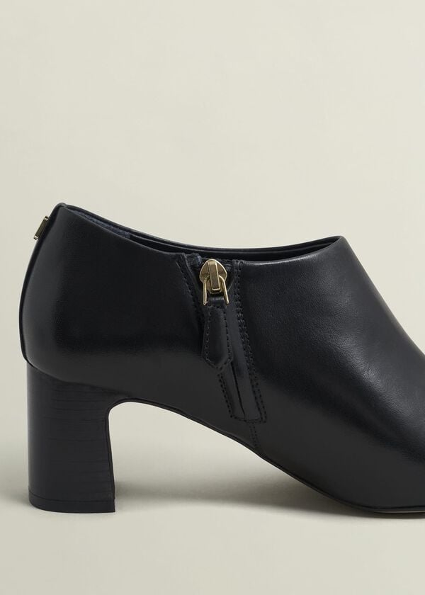 Hobbs Leona Leather Shoeboots Black