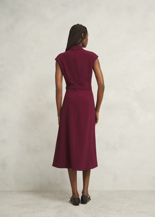 Hobbs Leslie Dress Beryl Red