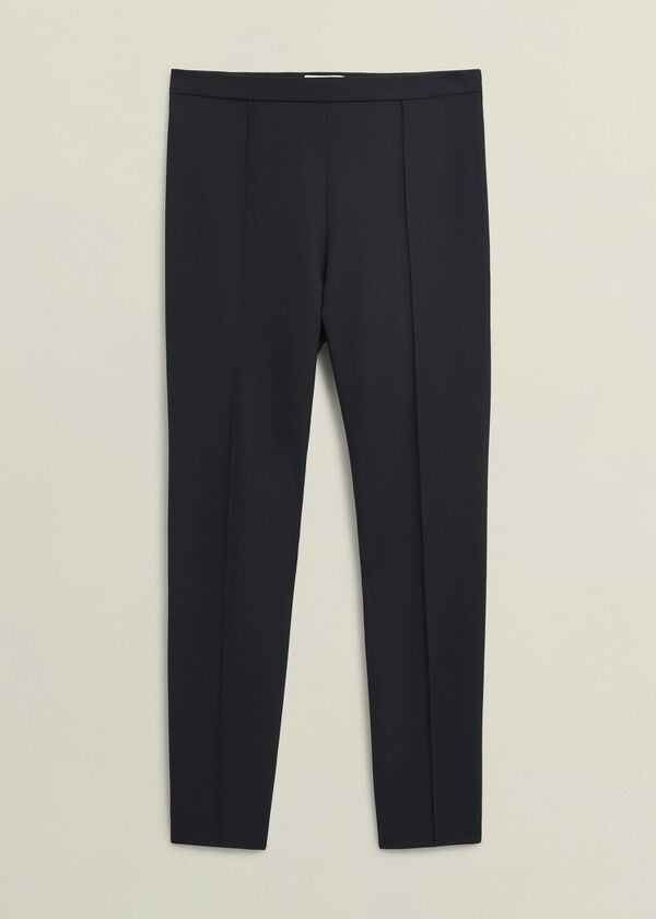 Hobbs Lexi Slim Travel Trousers Black