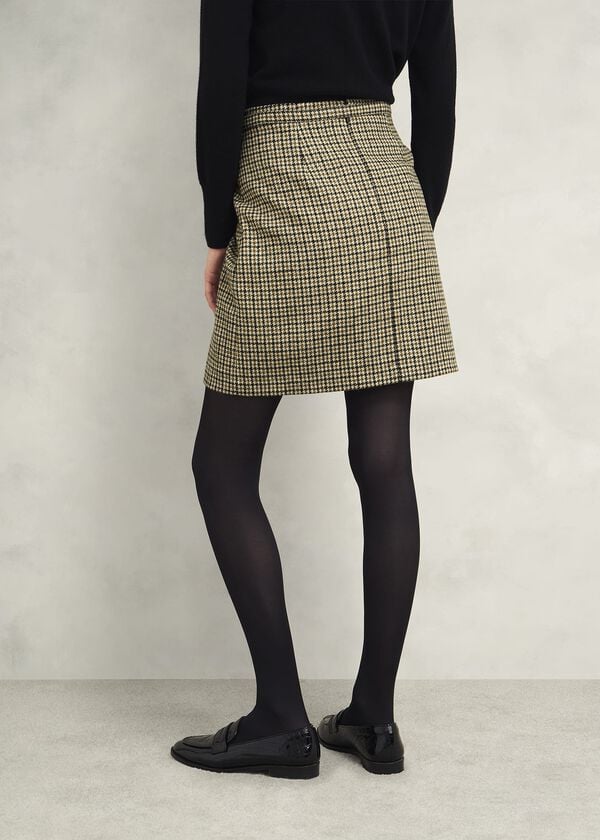 Hobbs Lilla Skirt Brown Multi