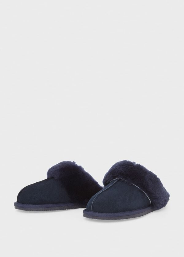 Hobbs Lillian Slipper Navy
