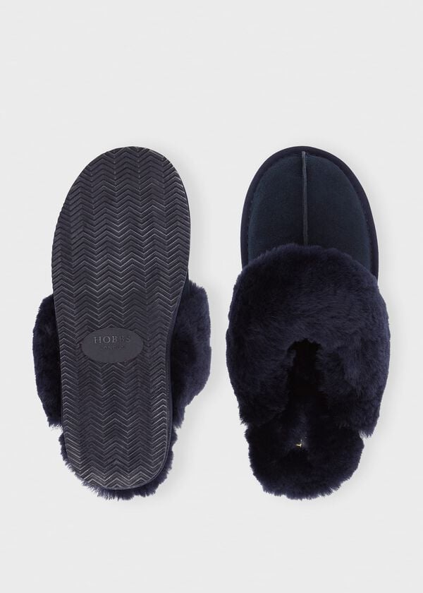 Hobbs Lillian Slipper Navy