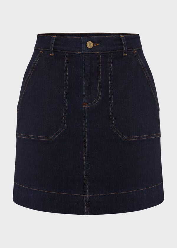Hobbs Lily Skirt Indigo
