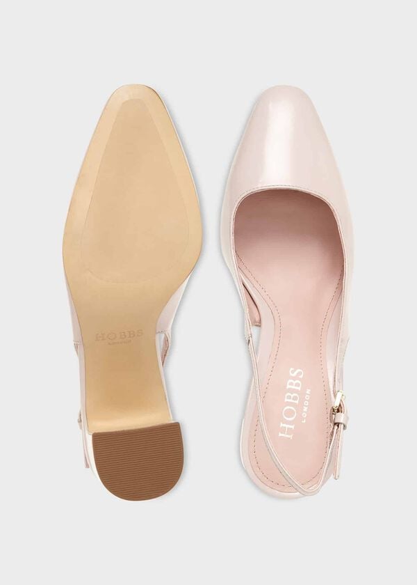 Hobbs Lily Slingback Dusky Pink