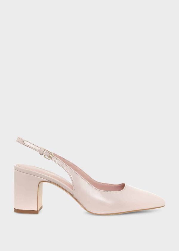hobbs Lily Slingback Dusky Pink