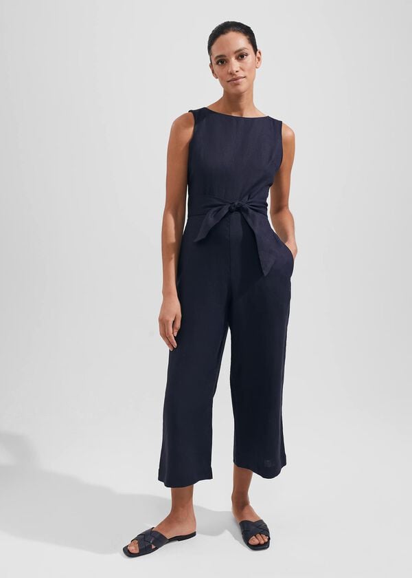 hobbs Lindie Jumpsuit Navy