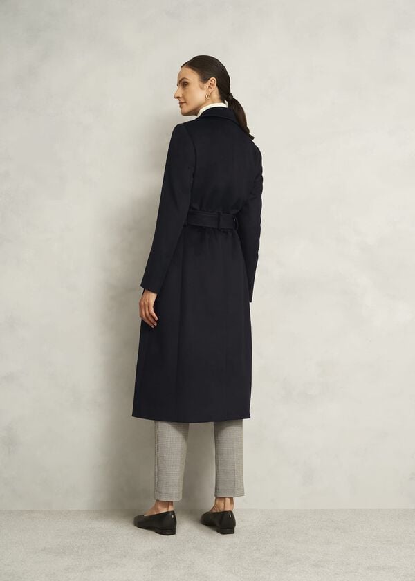 Hobbs Livia Wool Coat Black